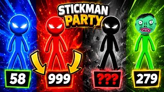 Stickman BEST MINIGAMES Tournament | Stickman Party 1 2 3 4 Player 2026 Game Update  screenshot 5