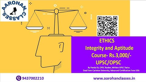 IAS OAS ETHICS DEMO CLASS BY OCS RANKER-AAROHAN CLASSES-7684054656