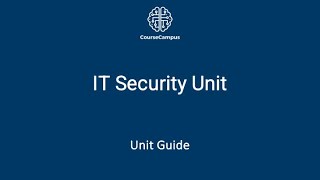IT Security Unit Guide | Digital Applications SCQF 6