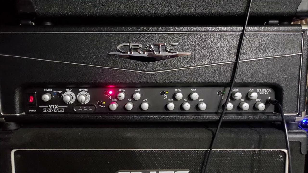 Crate VTX350H + Boss SD1 another Down attempt YouTube