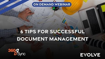 6 Tips for Successful Construction Document Management