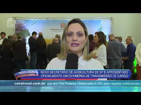 Novo secretário de agricultura de São Paulo é apresentado oficialmente em cerimônia | Canal Rural