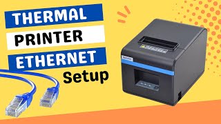 Setup Thermal POS Receipt Printer Using Ethernet with IP Address screenshot 3