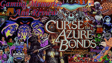Curse Of The Azure Bonds - Amiga - Gaming Memories And Review