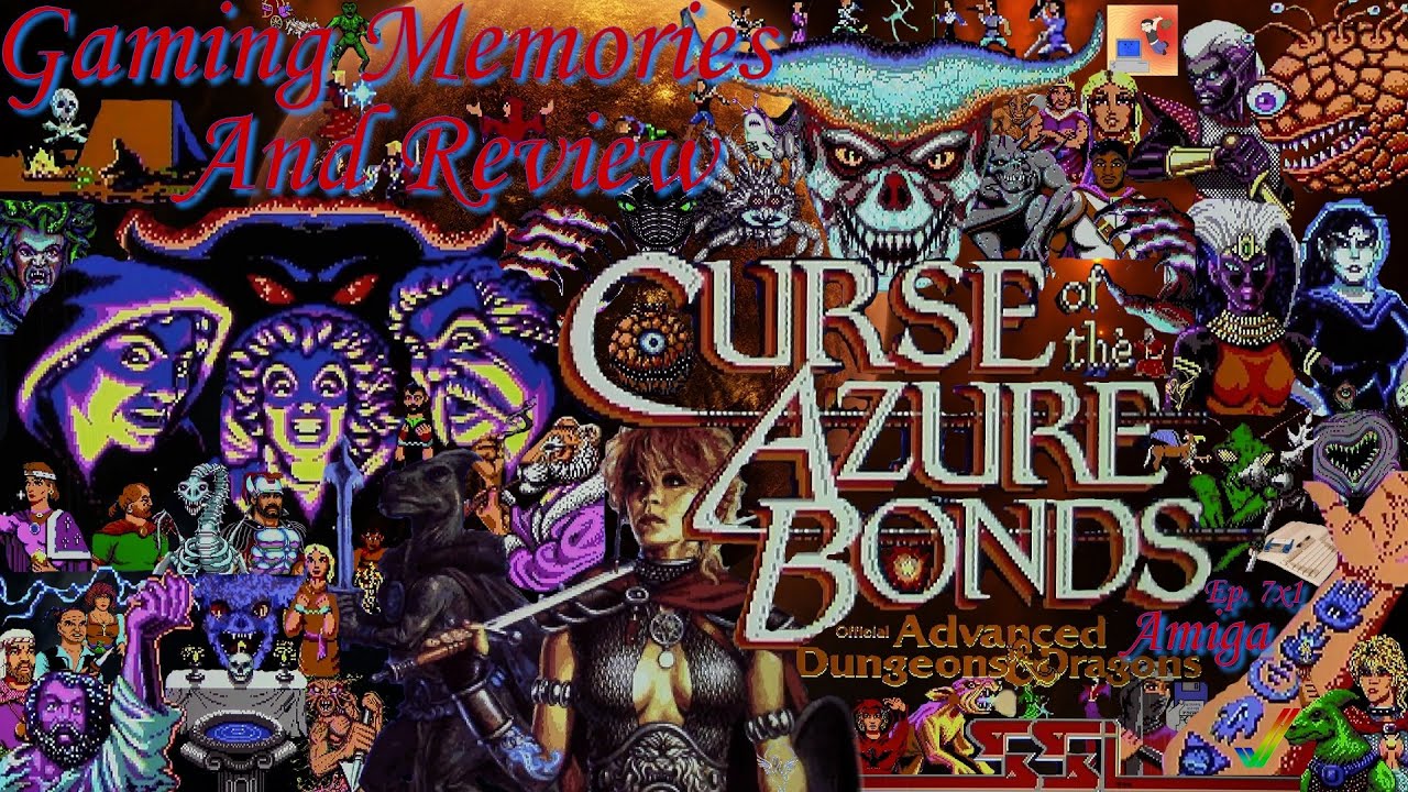Curse Of The Azure Bonds Amiga Gaming Memories And Review YouTube