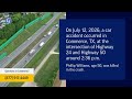 Phillip Williams Killed, Amy Williams Injured in Highway 24 Accident in Commerce, TX