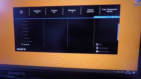Gigabyte M27Q OSD Menu & Sidekick