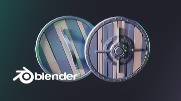 3D Modeling lowpoly SHIELD in Blender 3.0