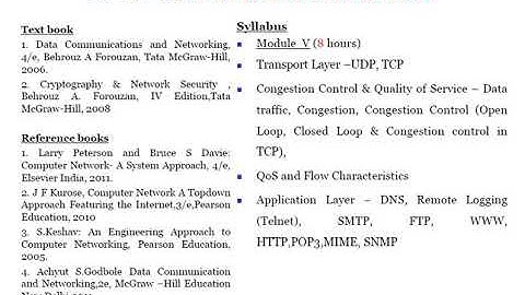 Quality of Service (QoS)