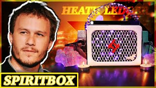 HEATH LEDGER Spirit Box - CHILLING GHOST Box Messages... (The Joker)