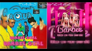 Aqua, Rebecca, Lexa, Pocah, Danny Bonde - Barbie Girl X Barbie (Mashup) 🎶