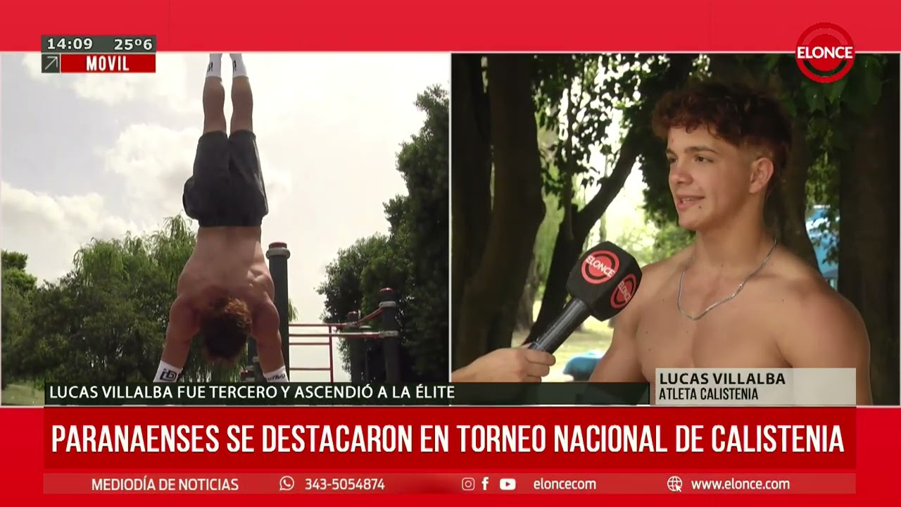 Paranaenses se destacaron en Torneo Nacional de Calistenia-ELONCE-10/03/2026