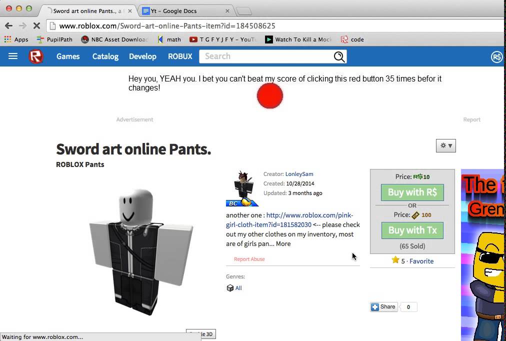 Roblox How To Look Like Kirito Sao Desc Youtube - kirito shirt roblox