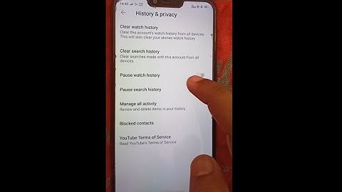 How to delete 🔥automatic🔥 Youtube😱 Search and Watch History #shorts