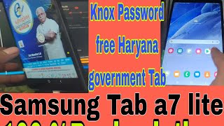 Samsung Galaxy Tab A7(SM-T225) Lite  Hard Reset File 100$ Solutions Knox Account Exit  New Trick 