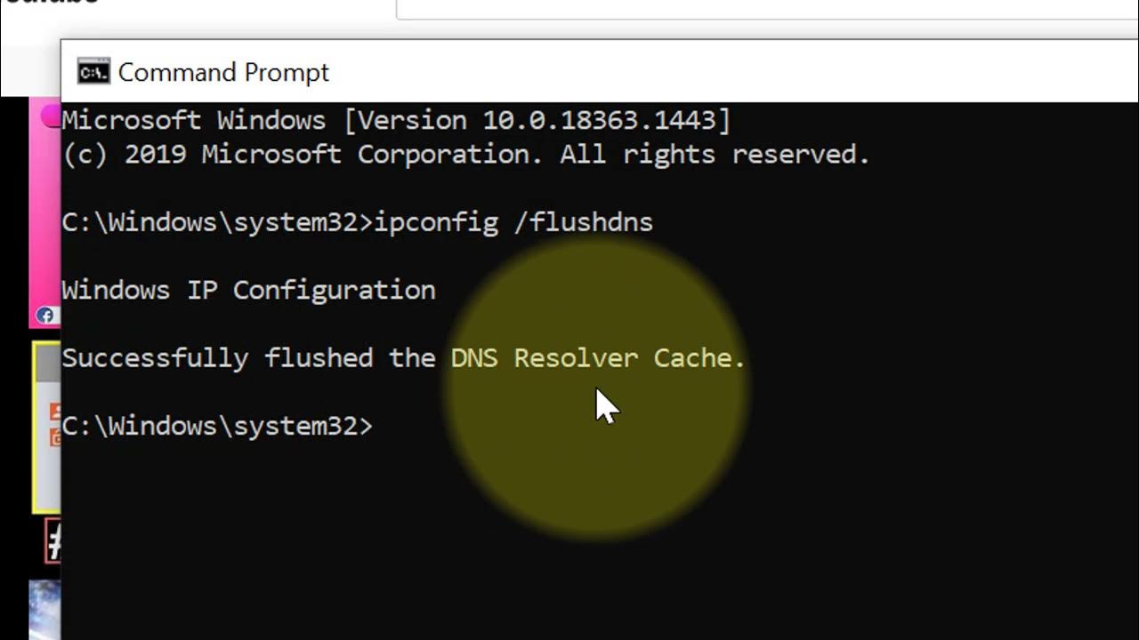 Basic Network Troubleshooting Part 2 Flush DNS Release Renew YouTube