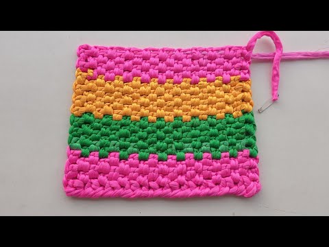 How To Make Rag Rug From Old Clothes , Braided Rug Tutorial , Doormat Design , Craft With Priya