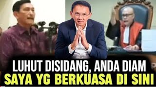 Download Lagu MAMPUS AHOK SIKAT LUHUT.! DI BENTAK? DIAM, SAYA YANG BERKUASA DI SINI..! MP3