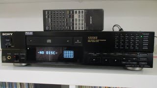 RESTORATION OF SONY CDP X 222ES   THE SECOND AND FINAL CHAPTER