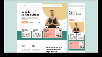 Build A Yoga Website Using React JS And Tailwind CSS