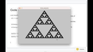 Chaos Game Code - Sierpinski's Triangle Net Worth