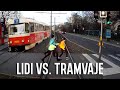 Nehody, bouračky a nebezpečné situace tramvají v Praze (Kluci z Prahy)