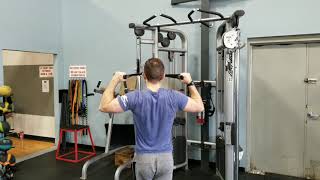 Facepull With Handles Great Exercise For Shoulder Health