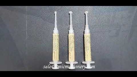 Semi Automatic Syringe Labeling Machine