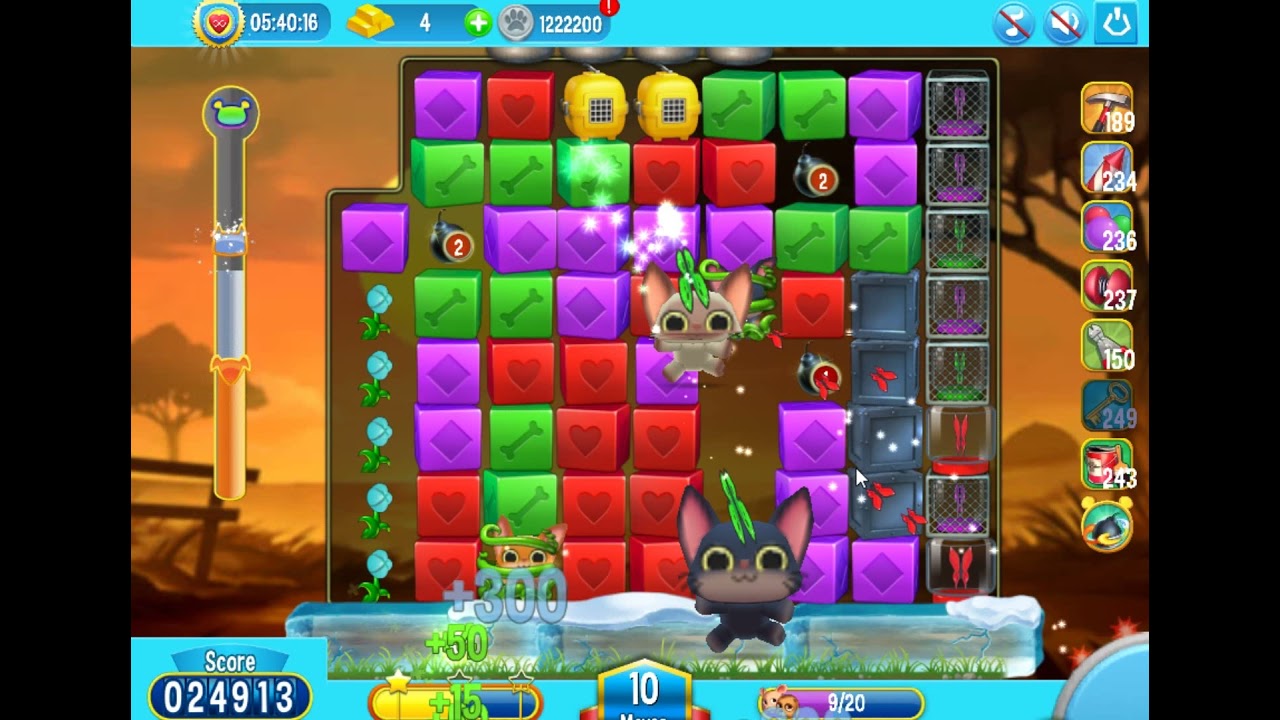 Pet Rescue Saga level 3747 no boosters