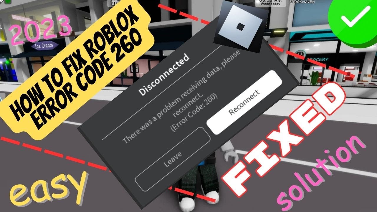 How to Fix Roblox Error Code 260? - SarkariResult