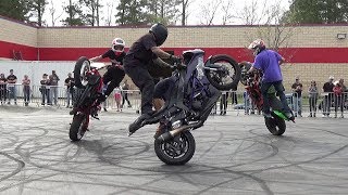 Stunt Bike Show by Stunt Army @ Team Powersports