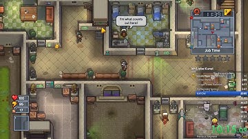 The Escapists 2 100% All Prisons Speedrun (Co-op) World Record: 1:01:39.76