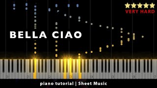 BELLA CIAO || HARD PIANO TUTORIAL ● + НОТЫ & MIDI