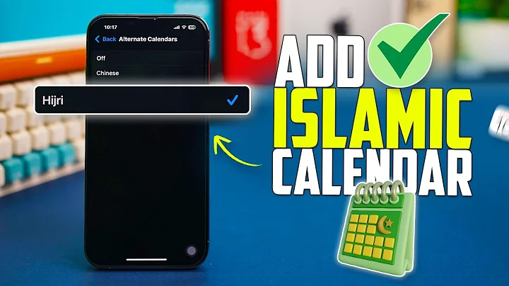 How to Add an Alternate Islamic Calendar on iPhone | Enable Hijri Calendar in iOS Calendar Settings