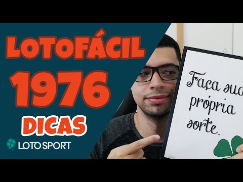 Lotofacil 1976 dicas e analises