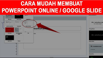 Cara Mudah Membuat Prensentasi Online atau Slide Google