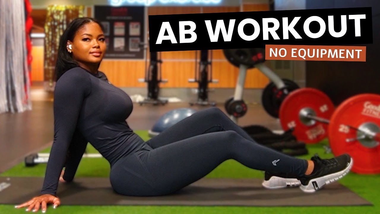 10 Minute Strong AB Workout // No Equipment, No Repeats - YouTube