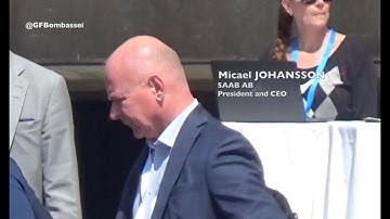 BILDERBERG MEETING 2025 -  Micael Johansson, President and CEO of Saab AB.