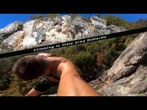 Climbing in Italy area Doberdo - full ver. 4k