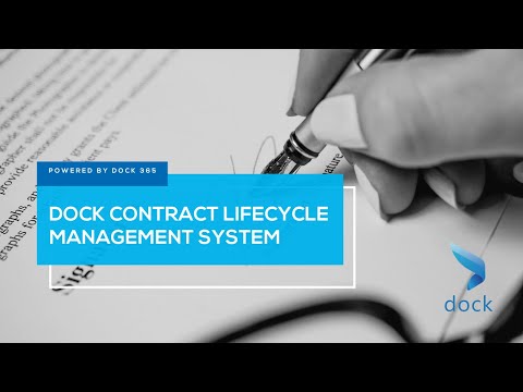 Dock Contract Lifecycle Management System