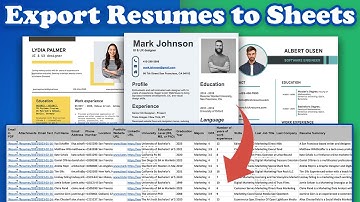 Find Talent Faster with this Applicant Tracking System | Export Emails to Google Sheets Tutorial