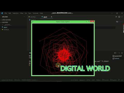Python turtle corona virus