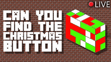 🔴 CAN YOU FIND THE CHRISTMAS BUTTON? | Minecraft Custom Map