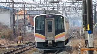 列車番号929M 普通列車 羽越本線(新発田駅)>60P