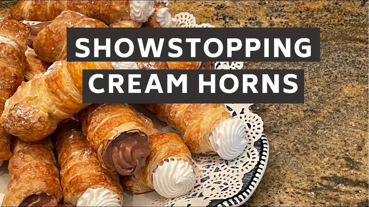 How to make CREAM HORNS YouTube