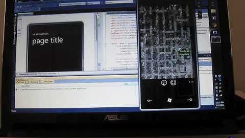 Windows Phone 7 Series user interface and applications