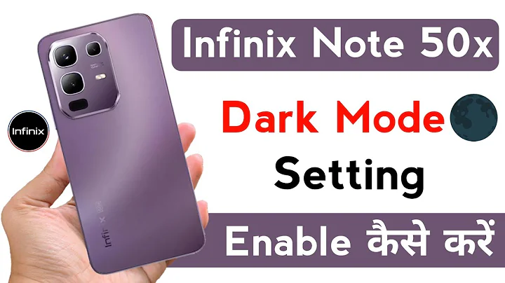 infinix note 50x turn on dark mode setting | how to enable dark mode setting | infinix