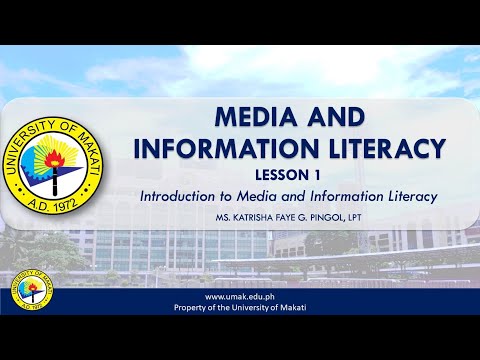 Video: Ano ang Media at Information Literacy Grade 11?