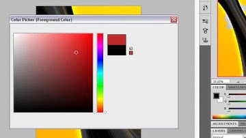 Gradient, Brush, Pen Tool - Photoshop CS5 Tutorial