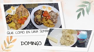 Que Como En Una Semana Para Bajar De Peso Con Recetas Domingo